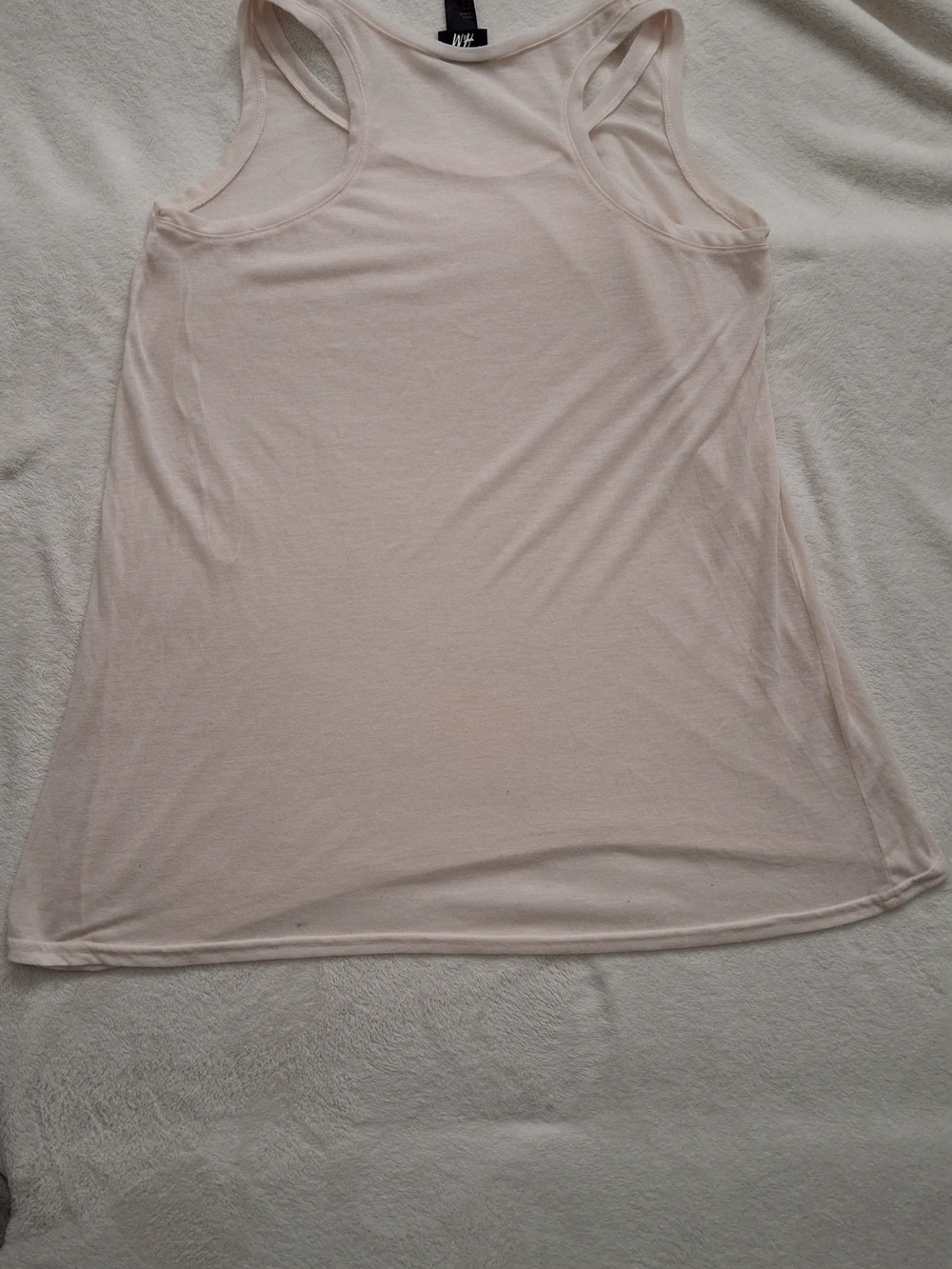 See through oversized shirt size S rose